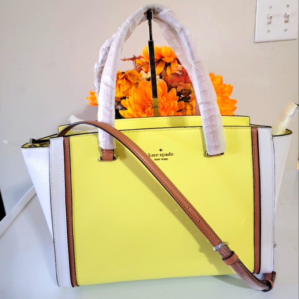 Kate Spade Geraldine Patterson Drive Large Colorblock Satchel